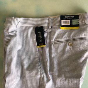 Blue Pinstripe Pant by BRITCHES 33 x 32 NEW $75